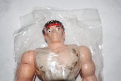 RARE 1990s Street Fighter 8.5″ Figure Mexico KO in Sealed Baggie NOS Video Game