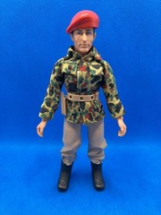 Mego Lion Rock World War II British Paratrooper WW2 Brave Soldiers / War Heroes