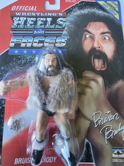 Bruiser Brody Rare Pre-Order Varient w/Fur Vest & Chain New In Package By ZST