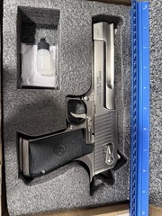 1:1 DESERT EAGLE Toy Gun Nonfiring Israeli Defense All Metal Extremely Rare 2lbs