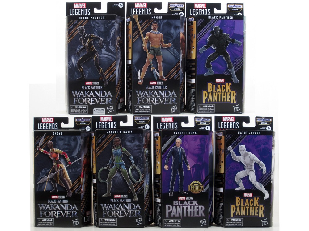 You Pick! Marvel Legends Black Panther ATTUMA BAF Namor Okoye Ross Nakia Zeraze