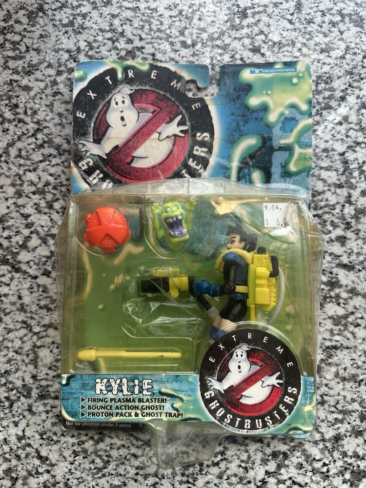 1997 Extreme Ghostbusters Kylie Vintage Action Figure Trendmasters MOC Sealed