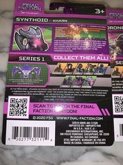 Final Faction KHARN SYNTHOID Action Figure & Hive class DRONE Action Figure NIP