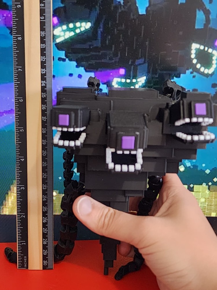 HUGE Wither Storm, Flexi Fidget Toy 3D Printed