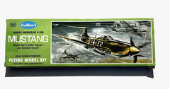 North American P-51D Mustang GUILLOW’S Plane Model Kit NEW Open Box