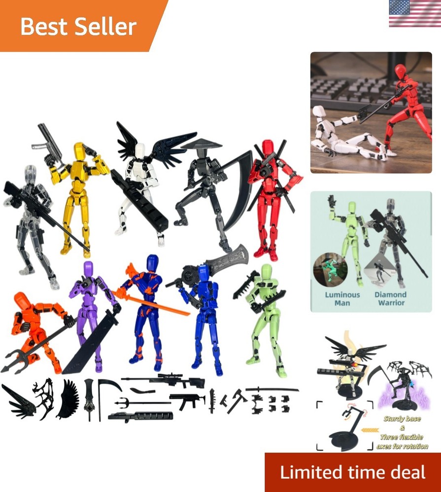 High-Quality Titan 13 Action Figure Set – 10 Packs for Dynamic Play & Gift Ideas
