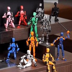 Titan13, Dummy 13, T13 Action Figure,Toy Robot, 3D Printed