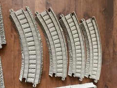 Thomas Tank 14- Piece Beige Brown Trackmaster Train Tracks Lot Replacement New