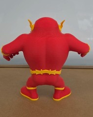 Tasmanian Devil Flash Costume Action Figure – Red/Yellow/Beige/Black Figure