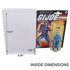 Action Figure Protector Case for 3.75″ Carded New & Vintage Star Wars or GI Joe