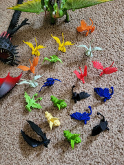 How to Train Your Dragon LOT Action Figures Lot 60+ Pieces Dreamworks w/ Minis