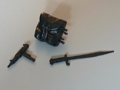 Vintage GI Joe Snake Eyes V2 Complete with File Card 1985 Hasbro
