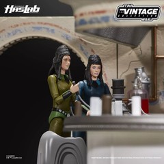 Star Wars Haslab Vintage Collection CANTINA DELUXE Version Complete w/ Figures