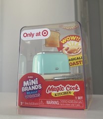 Mini Brands Really Works Magic Cook Kitchen RARE TARGET TOASTER – NEW & SEALED