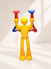 Player 3D Printed Action Figure inspired poppy playtime