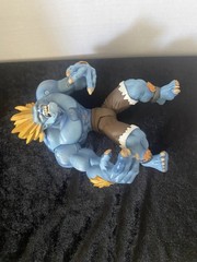1999 Street Fighter Alpha 3 Blue Blanka Round 1 ReSaurus Action Figure