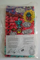 Pee – Wee Herman Vintage Growth Chart (New In Bag) 1988 (Herman Toys)