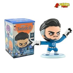 Hot Toys Cosbi Fantastic Four: First Steps Mr. Fanastic Bobble-Head & Card