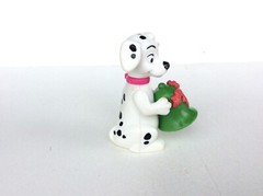 101 Dalmatians Christmas Bell Figure, Vintage McDonald’s 1996