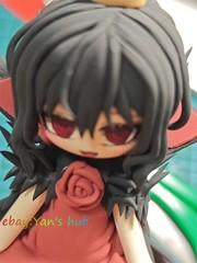 10cm Black Souls 2 Queen of the Heart Lorina Handmade Clay Model with Dust Cover