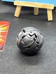 Bakugan Pyro Dragonoid Black Steel Darkus 620G BakuSteel RARE