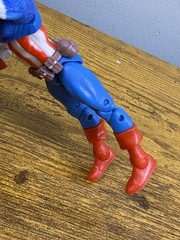 2009 Marvel Universe Captain America Action Figure 70 Years 4” Loose With Shield