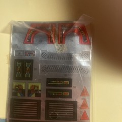 Sealed Transformers G1 MEGATRON STICKER SHEET & INSERT. EXTREMELY RARE