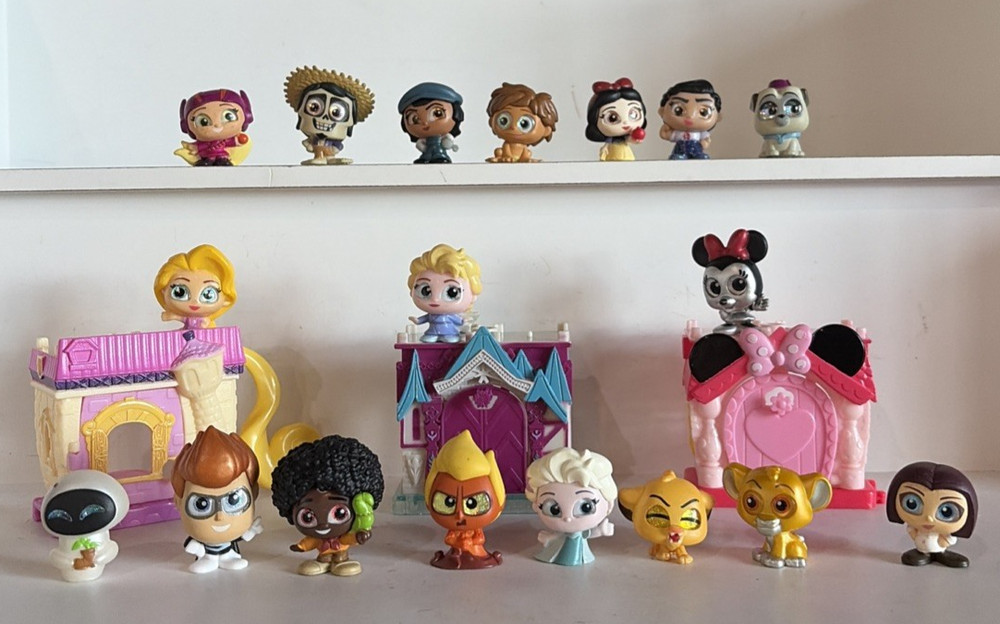 Disney Lot Doorables Coco Frozen Lion King Princess Silver Minnie Mouse