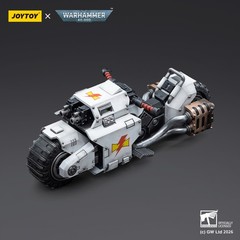 HIPLAY JOYTOY White Scars Tactical Legionary / Raider-pattern Combat Bike 1/18