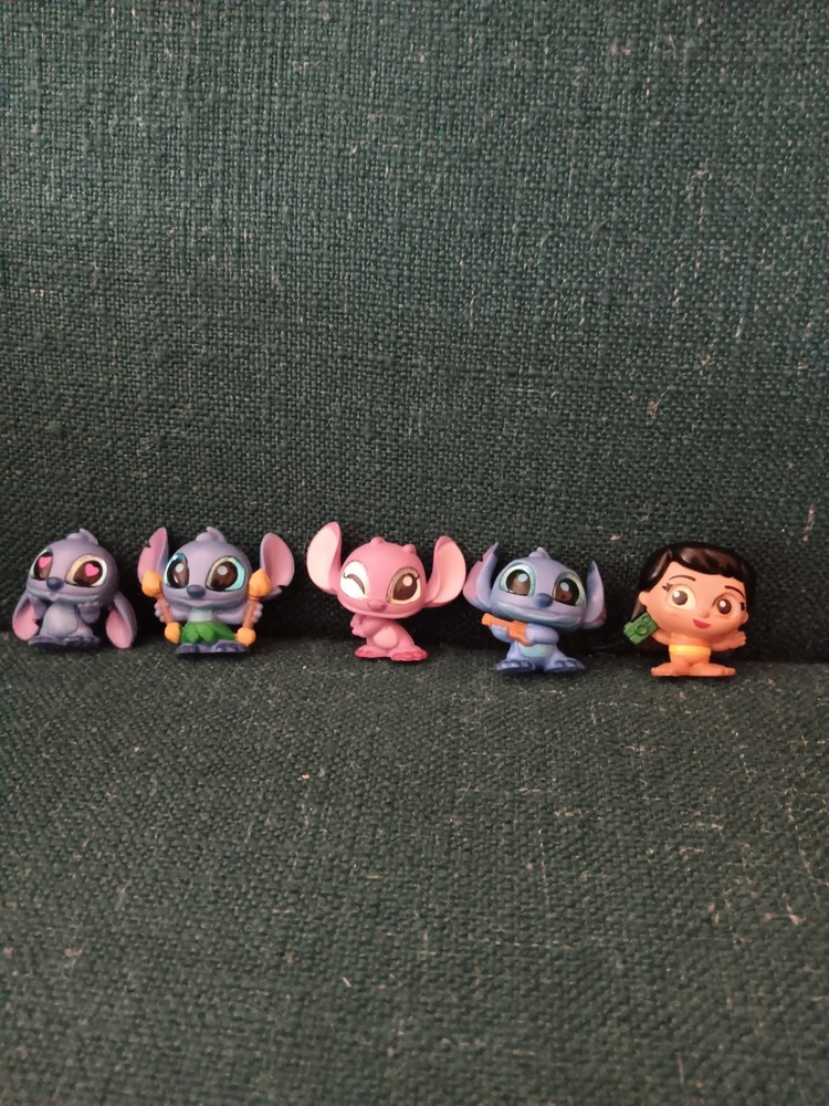 Lilo And Stitch Disney Doorables Lot Of 5 Pieces Collector’s Figures