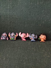 Lilo And Stitch Disney Doorables Lot Of 5 Pieces Collector’s Figures