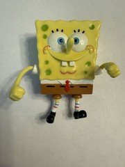 2001 Spongebob Squarepants Patrick Squidward Bendable Figures Viacom READ