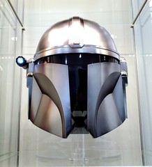 Clear Acrylic Helmet Stand – Full 1:1 Scale
