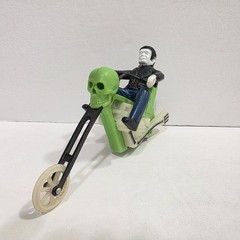 1978 Ideal Scare Cycle Frankenstein Frankencycle Motorcycle Toy.READ DESCRIPTION