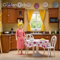 The Golden Girls Rose Nylund 3.75-Inch Retro Action Figure