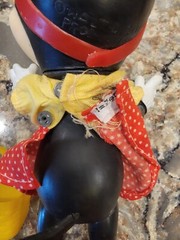Vintage DISNEY PRODUCTIONS Mickey & Minnie Mouse Hard Plastic Dolls Clothes 8″