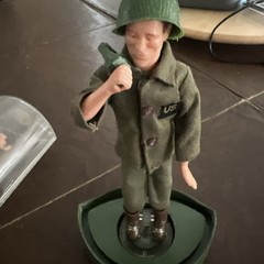 Vintage 1966 TOPPER TOYS THE TIGERS Action Figure Lot Big Ears Bugle Ben Rock