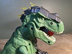 Adventure Force Ultra Exosaur Walking Robotic Dinosaur T Rex Tested Lights Sound
