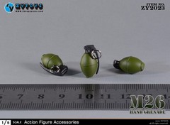 1/6 WWII Soldier M26 Grenade Model Set For 12″ Hot Toys WORLDBOX PHICEN Figure
