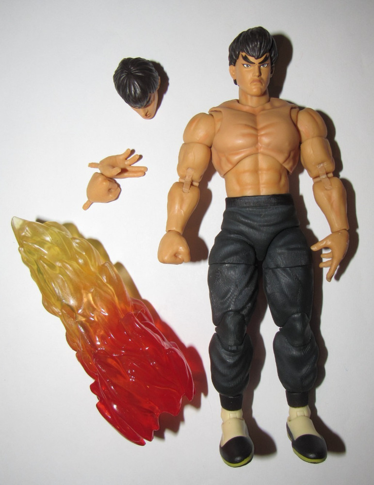 Jada Toys Street Fighter II action figure Final Challengers Fei Long complete