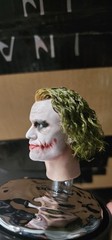 INART Dark Knight Joker Heath Ledger Deluxe Version 2-Pack Joker Rooted/Sculpted