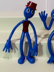 5 Pcs Rainbow Friends Action Mini Figures Toy Game Character Doll Blue Monster