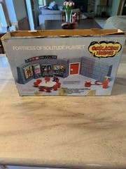 Vintage MEGO Comic Action Heroes FORTRESS OF SOLITUDE action figure Parts box