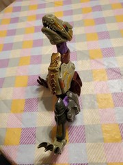 Transformer Green/Gold Tyrannosaurus Rex MEGATRON Parts Only Incomplete