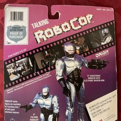 NEW Toy Island 1993 Talking RoboCop w/ Working Bazooka Orion Sealed