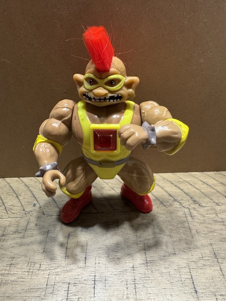 Stone Protectors Chester the Wrestler Action Figure Ace Novelty Toy Mohawk