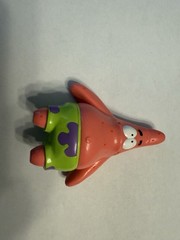 2001 Spongebob Squarepants Patrick Squidward Bendable Figures Viacom READ
