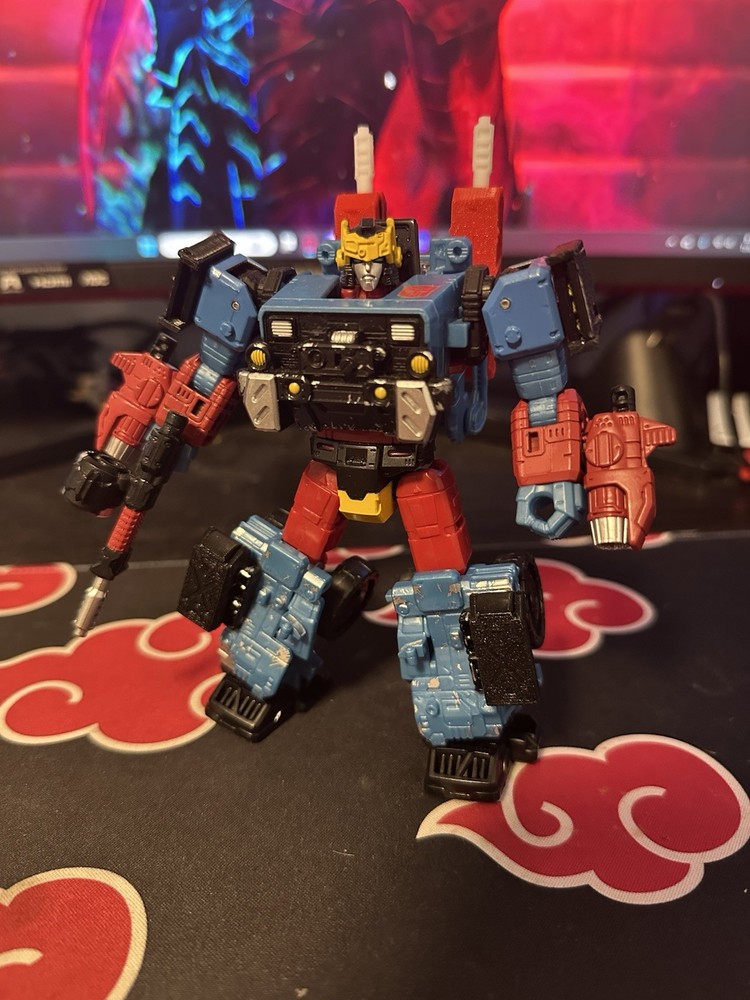 Transformers Generations Selects Siege Hot Shot Complete Used W/ Upgrade Kits