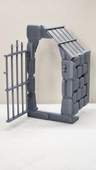 Add-on Dungeon Jail Cell – 3D Printed – For MOTU Origins Castle Grayskull