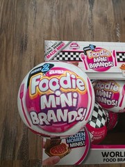 Zuru Mini Brands! Foodie Series 2 New Sealed Balls Display Case of 8 – Lot of 8